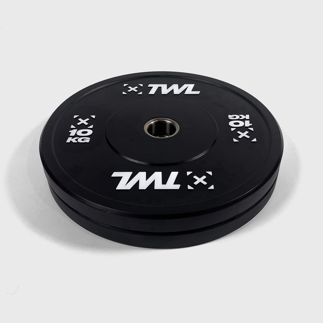 TWL - EVERYDAY BUMPER PLATES - PAIR - BLACK