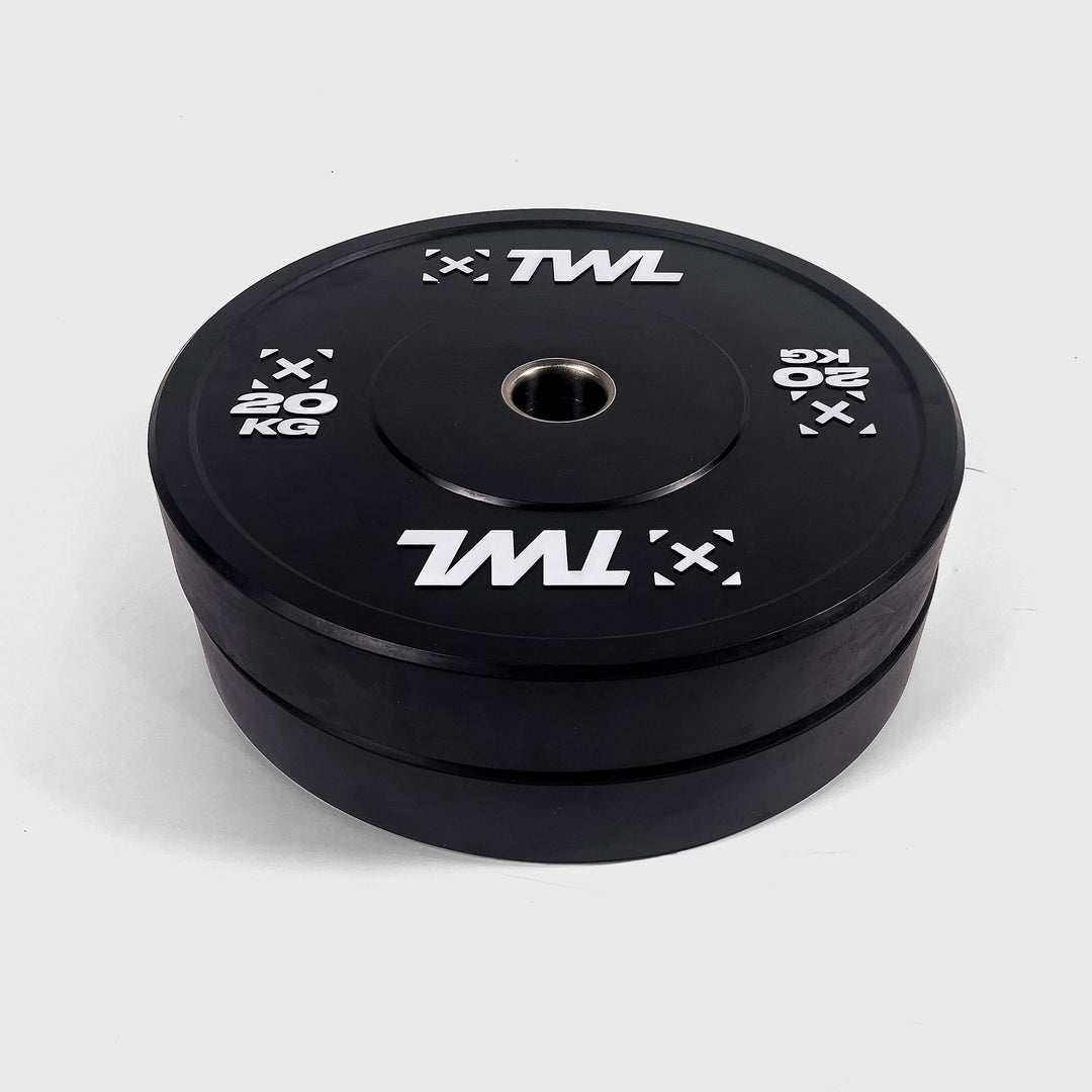 TWL - EVERYDAY BUMPER PLATES - PAIR - BLACK
