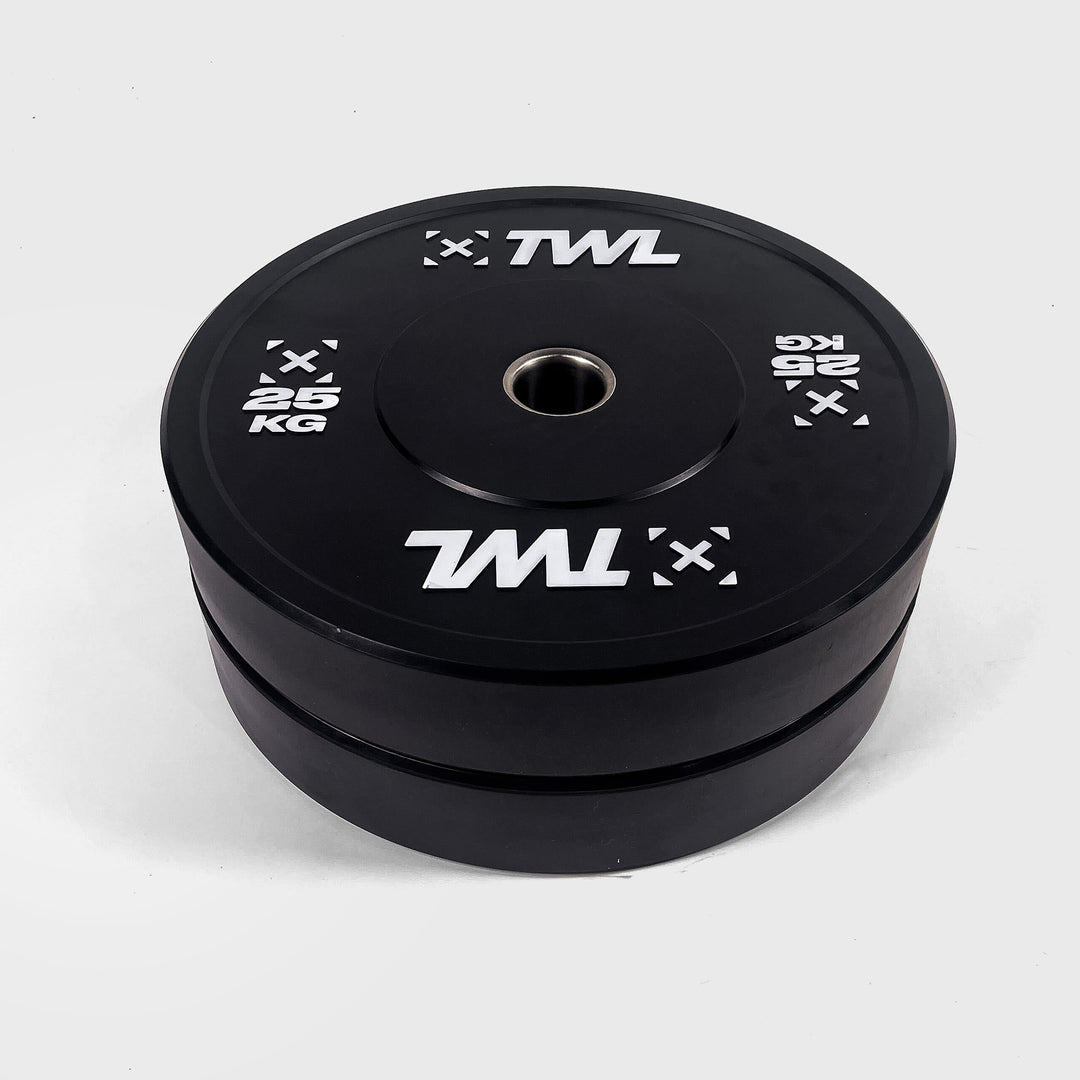 TWL - EVERYDAY BUMPER PLATES - PAIR - BLACK