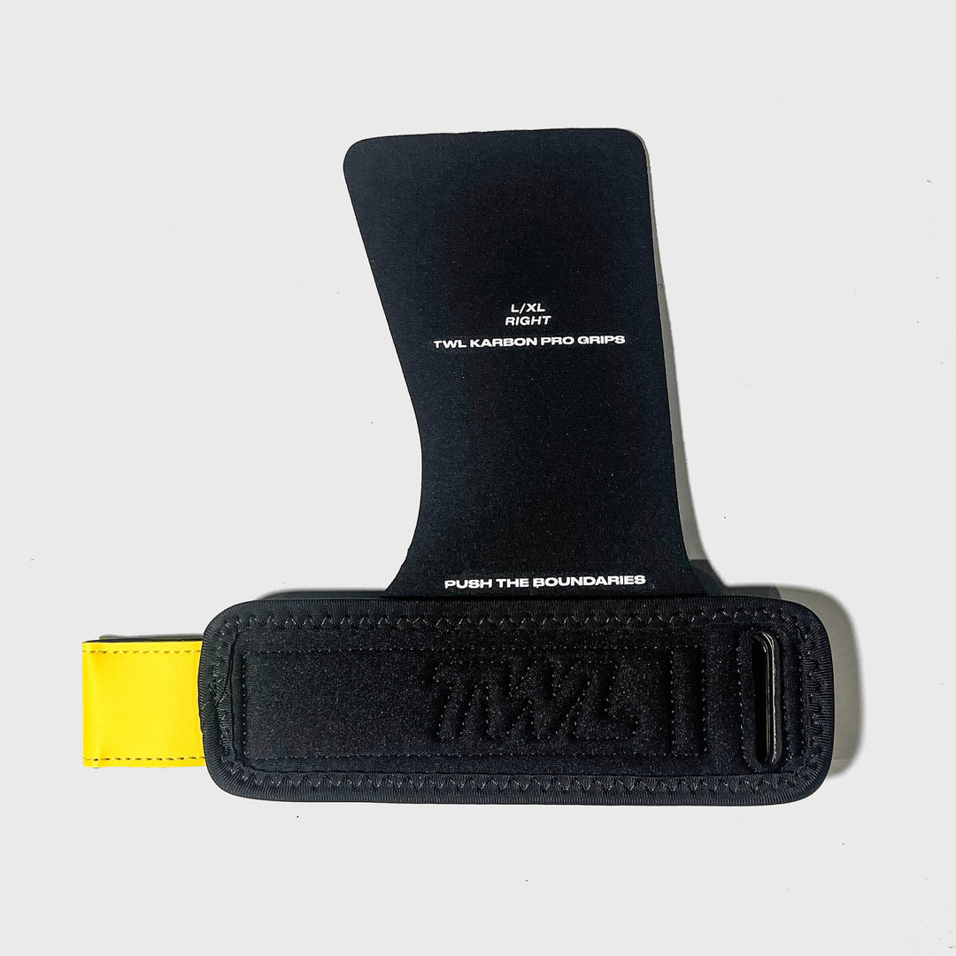 TWL - KARBON PRO GRIPS - BLACK/YELLOW