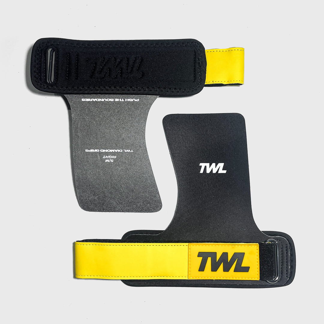 TWL - DIAMOND GRIPS - BLACK/YELLOW