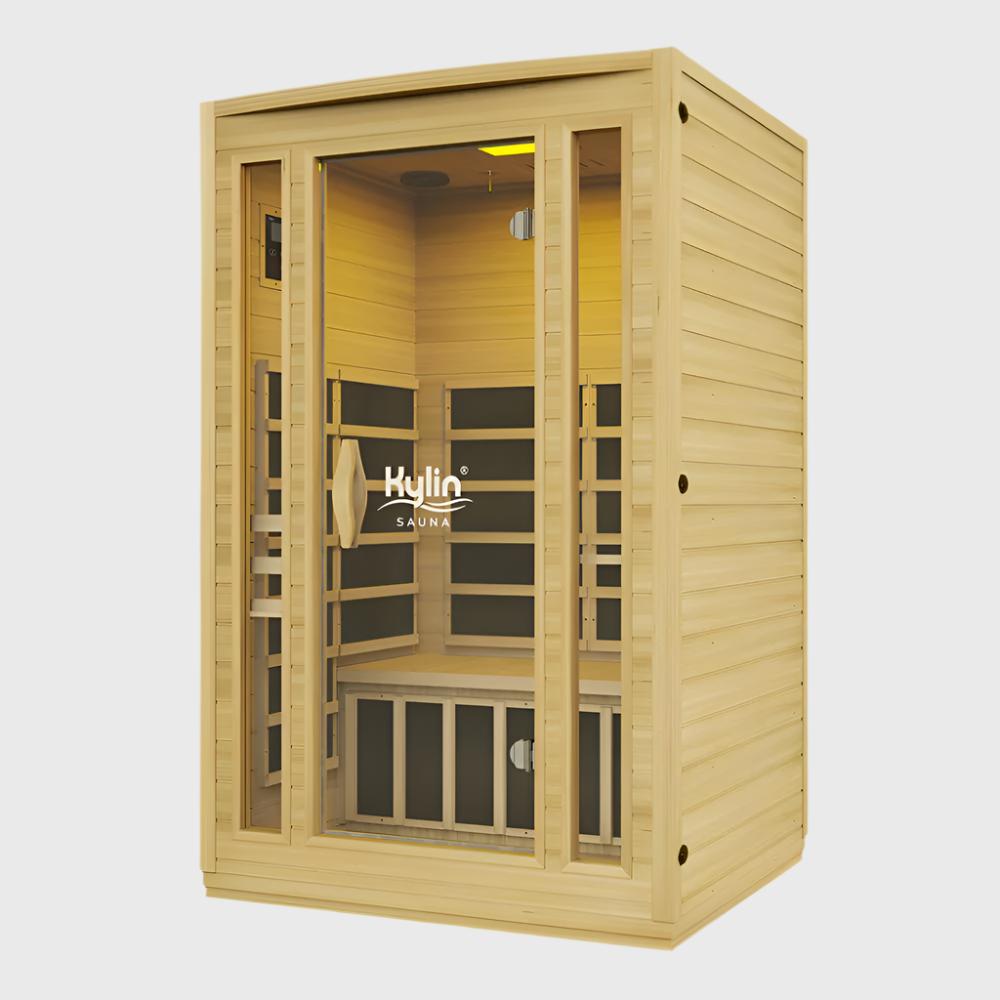 Kylin Low EMF Carbon Far Infrared Sauna 2 people - K8203 Low EMF