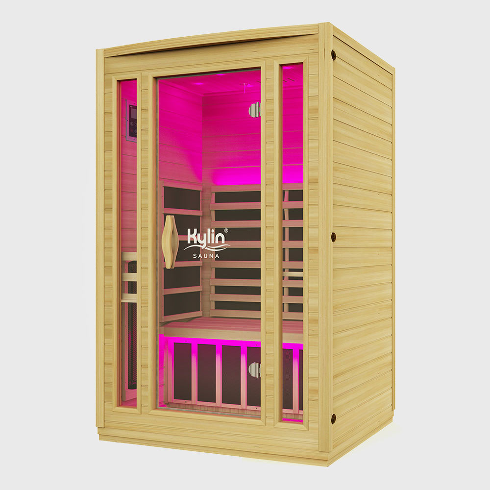 Kylin® Sauna - Full Spectrum Carbon Far Infrared Sauna 2 people - K8205 FS