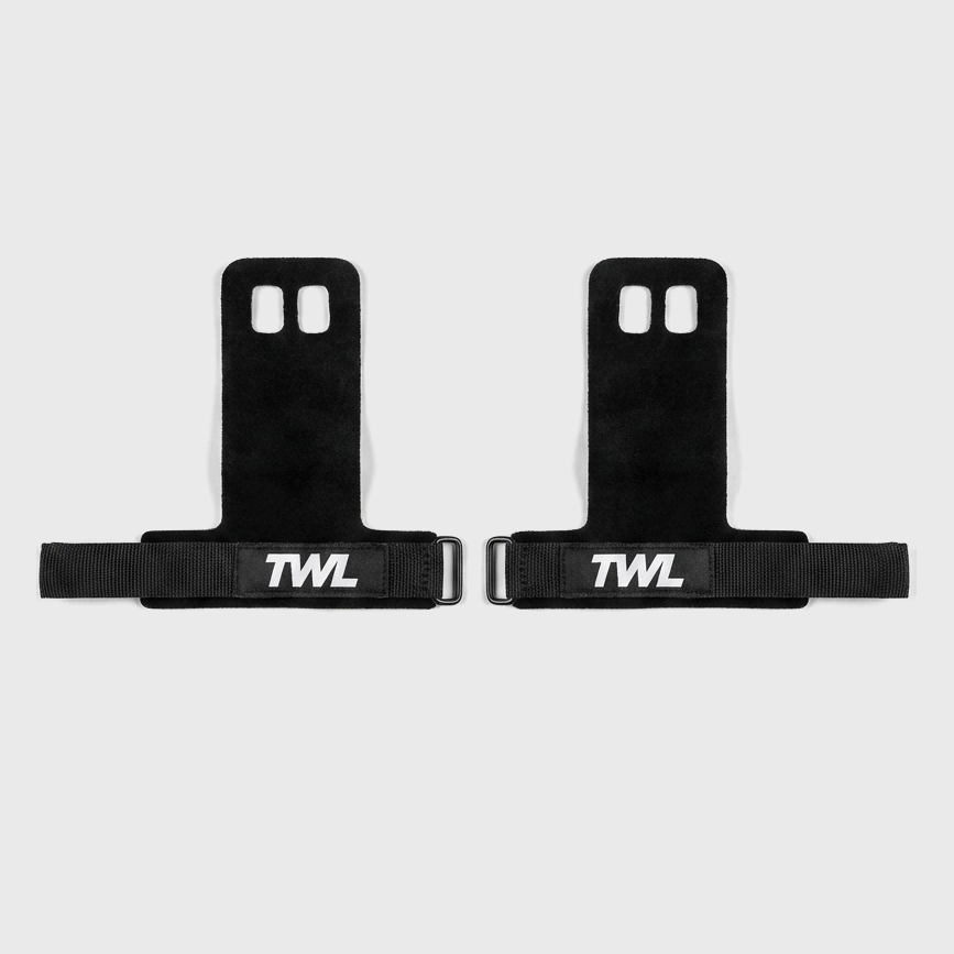 TWL - LEATHER GYMNASTIC GRIPS - BLACK