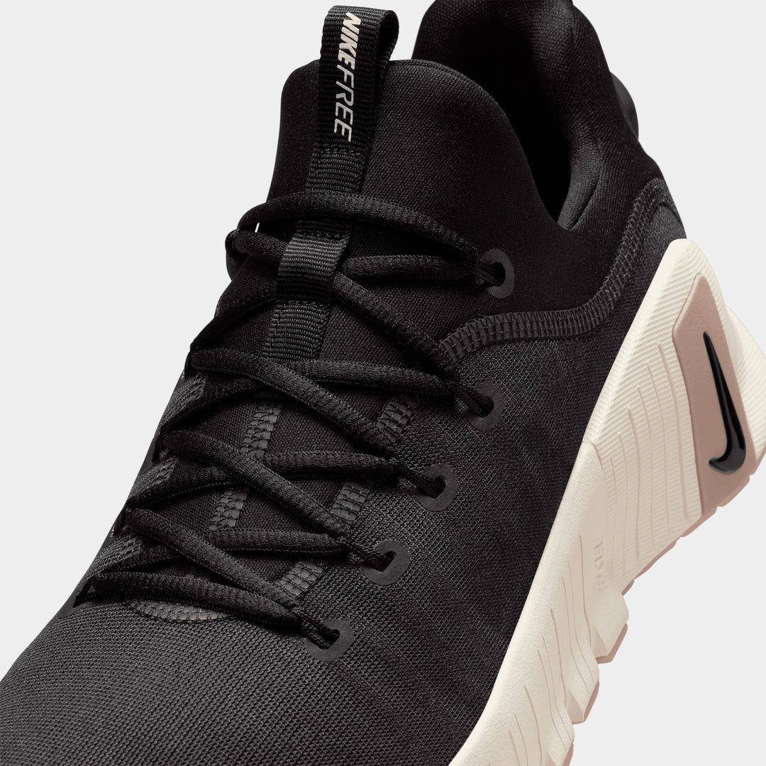 Nike - Free Metcon 6 Men's Training Shoes - BLACK/COCONUT MILK-GUM LIGHT BROWN