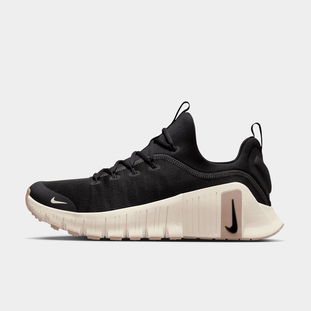 Nike - Free Metcon 6 Men's Training Shoes - BLACK/COCONUT MILK-GUM LIGHT BROWN