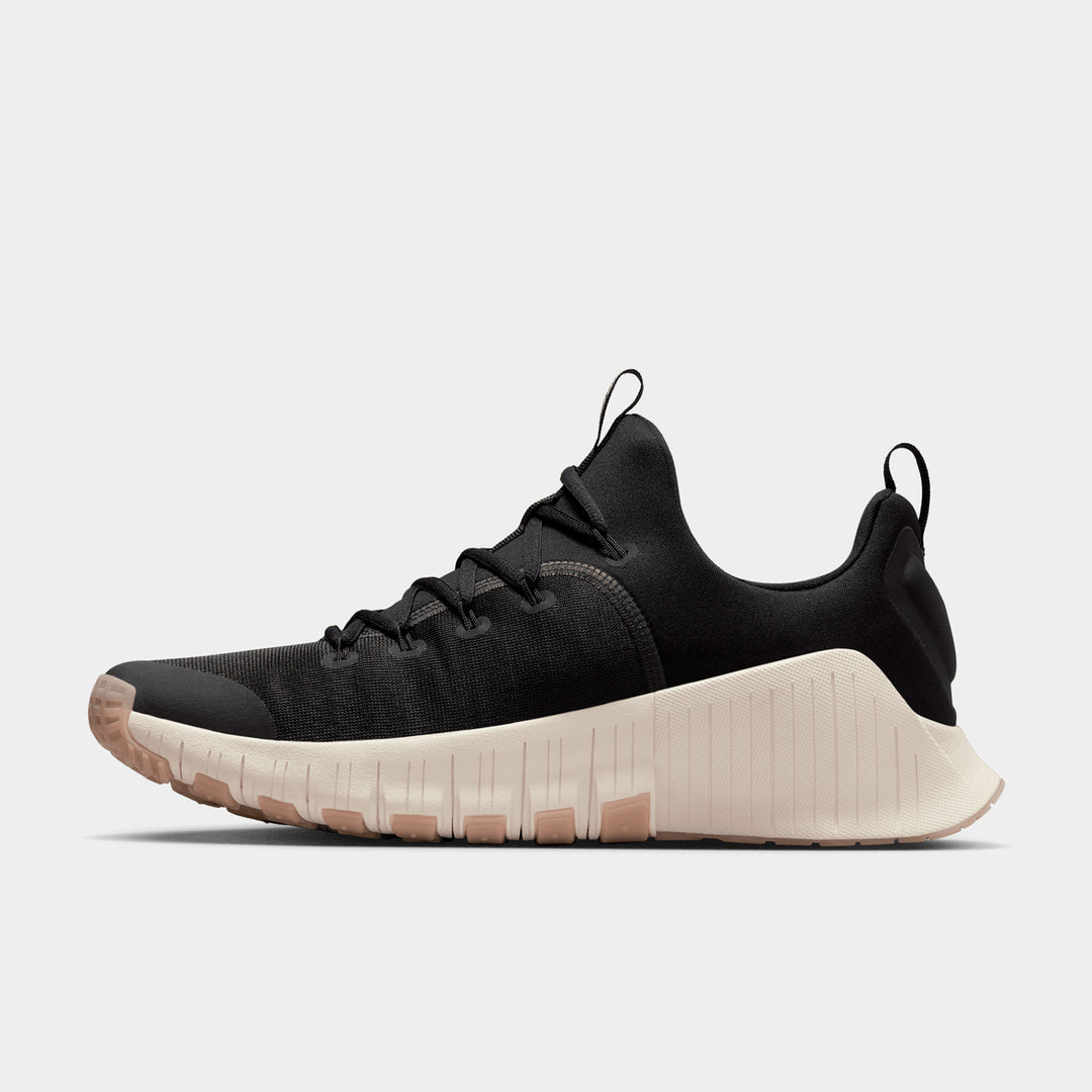 Nike - Free Metcon 6 Men's Training Shoes - BLACK/COCONUT MILK-GUM LIGHT BROWN