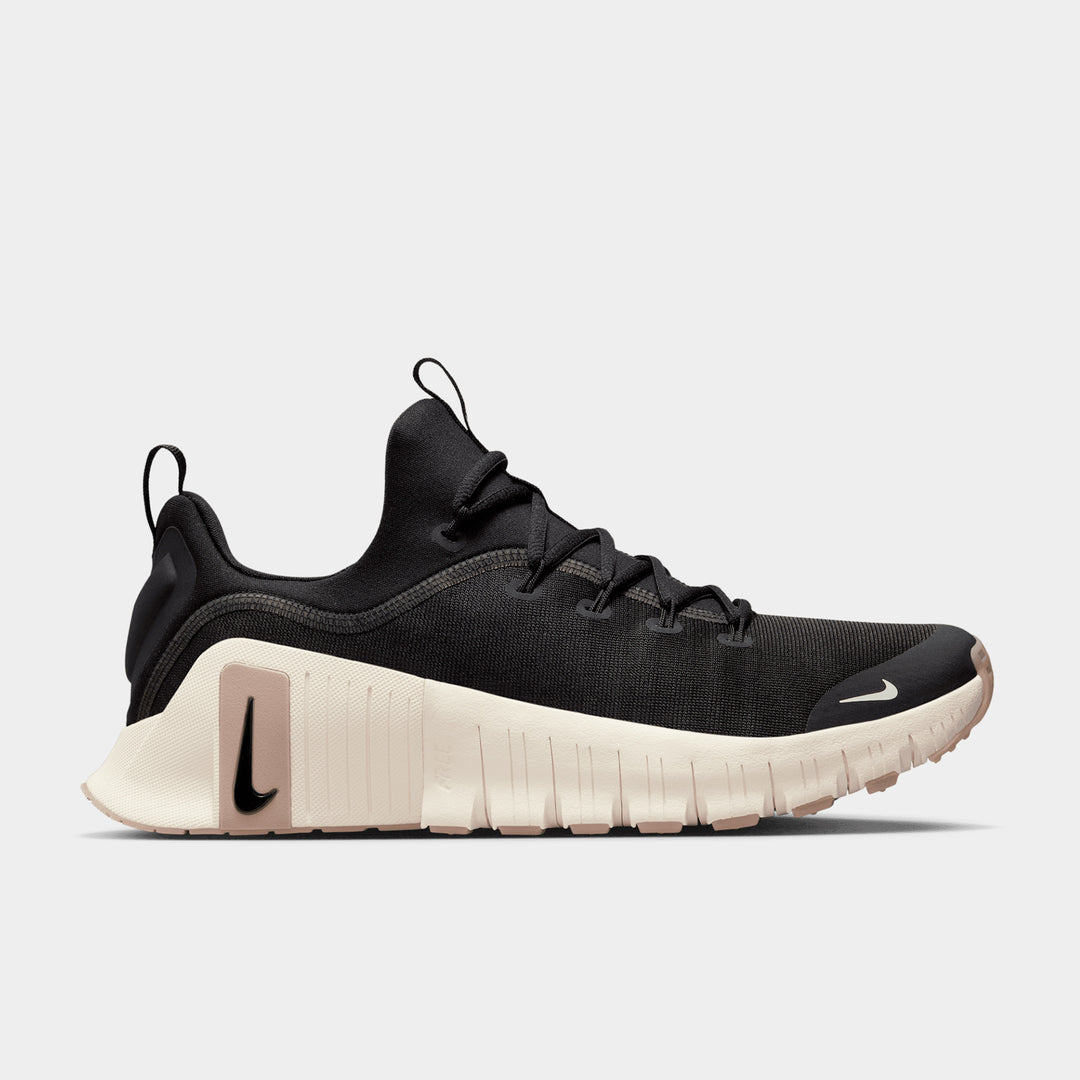 Nike - Free Metcon 6 Men's Training Shoes - BLACK/COCONUT MILK-GUM LIGHT BROWN