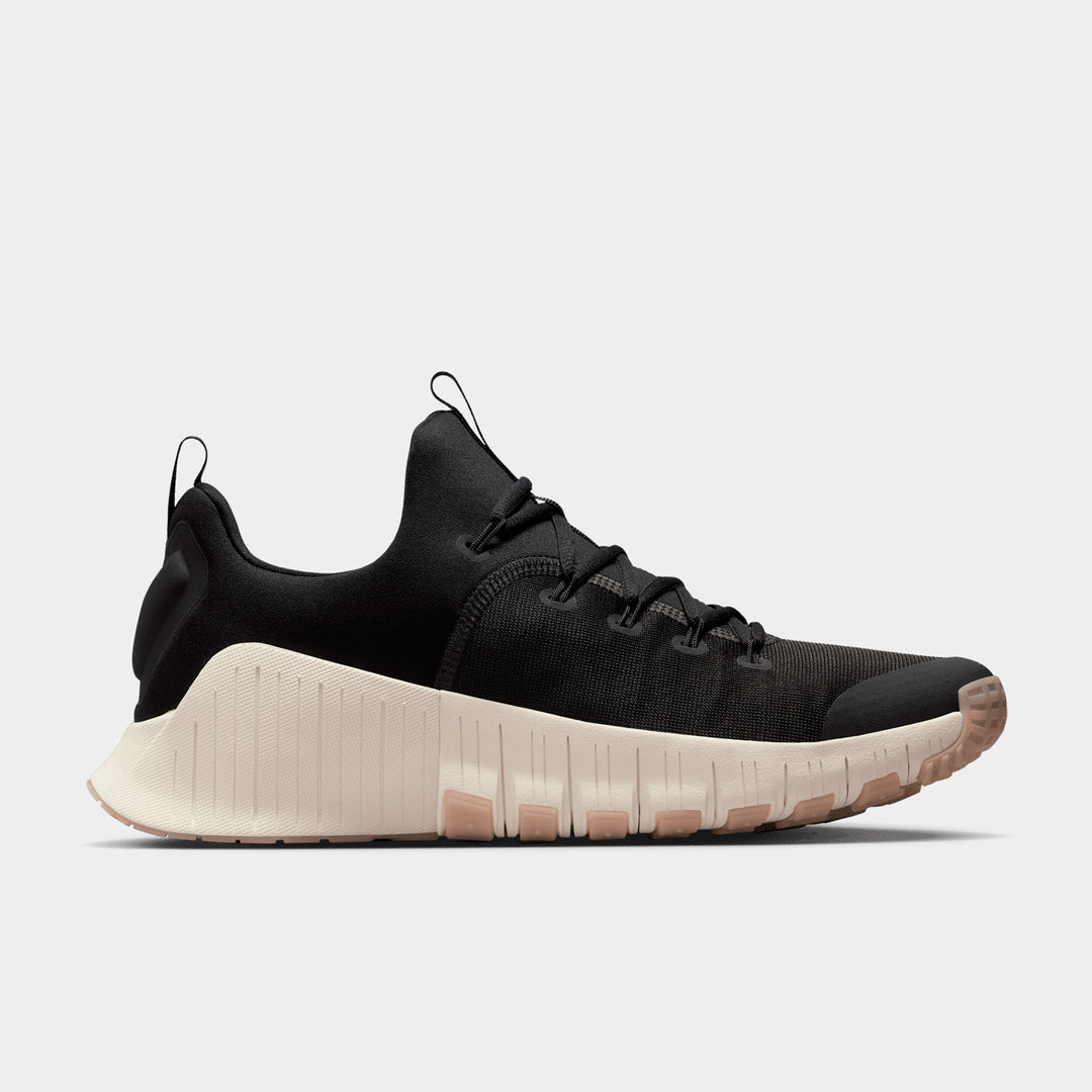 Nike - Free Metcon 6 Men's Training Shoes - BLACK/COCONUT MILK-GUM LIGHT BROWN
