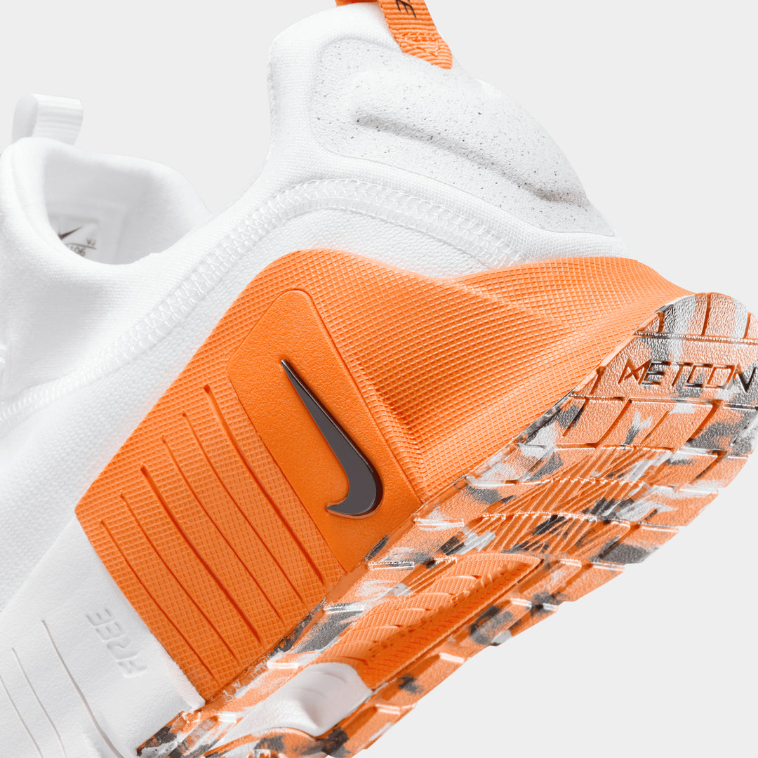 Nike - Free Metcon 6 Men's Training Shoes - WHITE/BLACK-SAFETY ORANGE