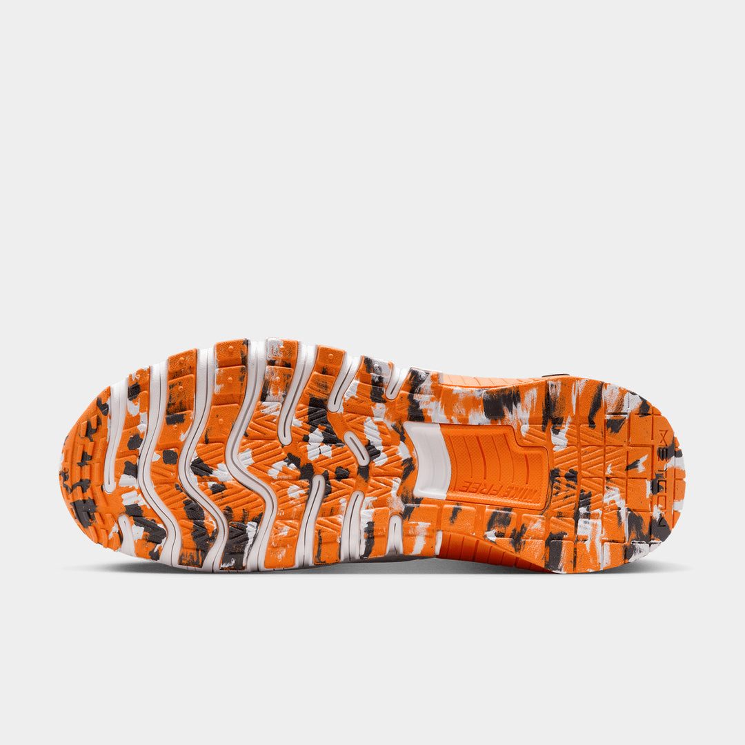 Nike - Free Metcon 6 Men's Training Shoes - WHITE/BLACK-SAFETY ORANGE