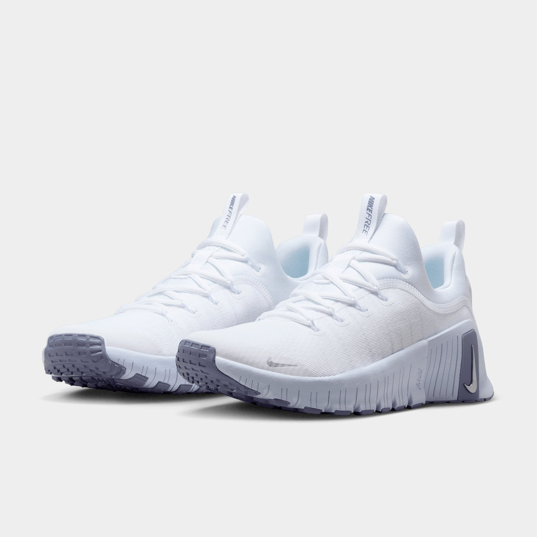 Nike - Free Metcon 6 Women's Training Shoes - WHITE/METALLIC SILVER-HALF BLUE
