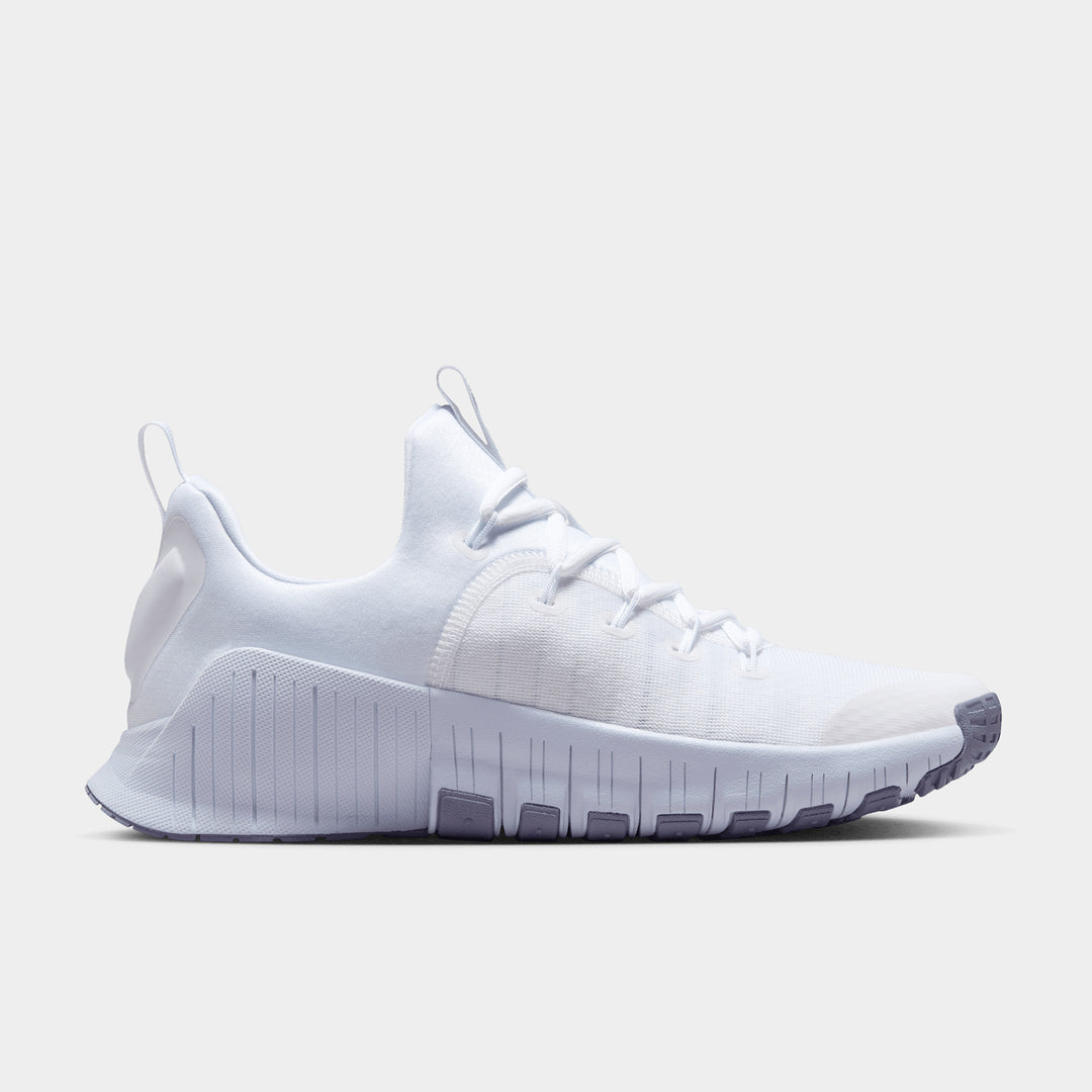 Nike - Free Metcon 6 Women's Training Shoes - WHITE/METALLIC SILVER-HALF BLUE