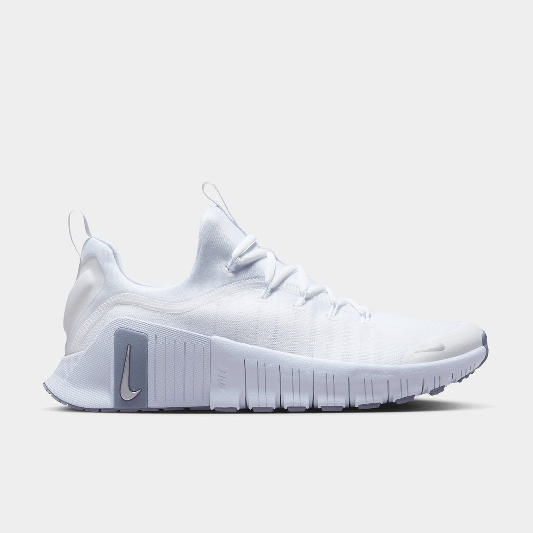 Nike - Free Metcon 6 Women's Training Shoes - WHITE/METALLIC SILVER-HALF BLUE
