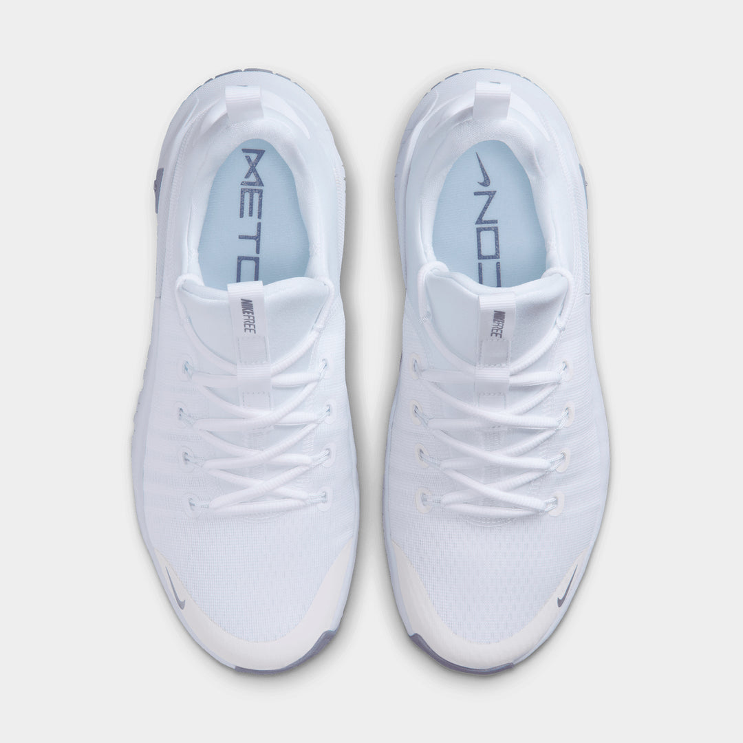 Nike - Free Metcon 6 Women's Training Shoes - WHITE/METALLIC SILVER-HALF BLUE