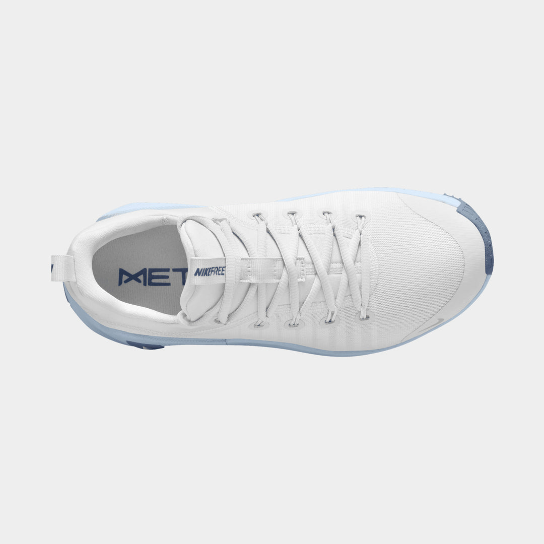 Nike - Free Metcon 6 Women's Training Shoes - WHITE/METALLIC SILVER-HALF BLUE