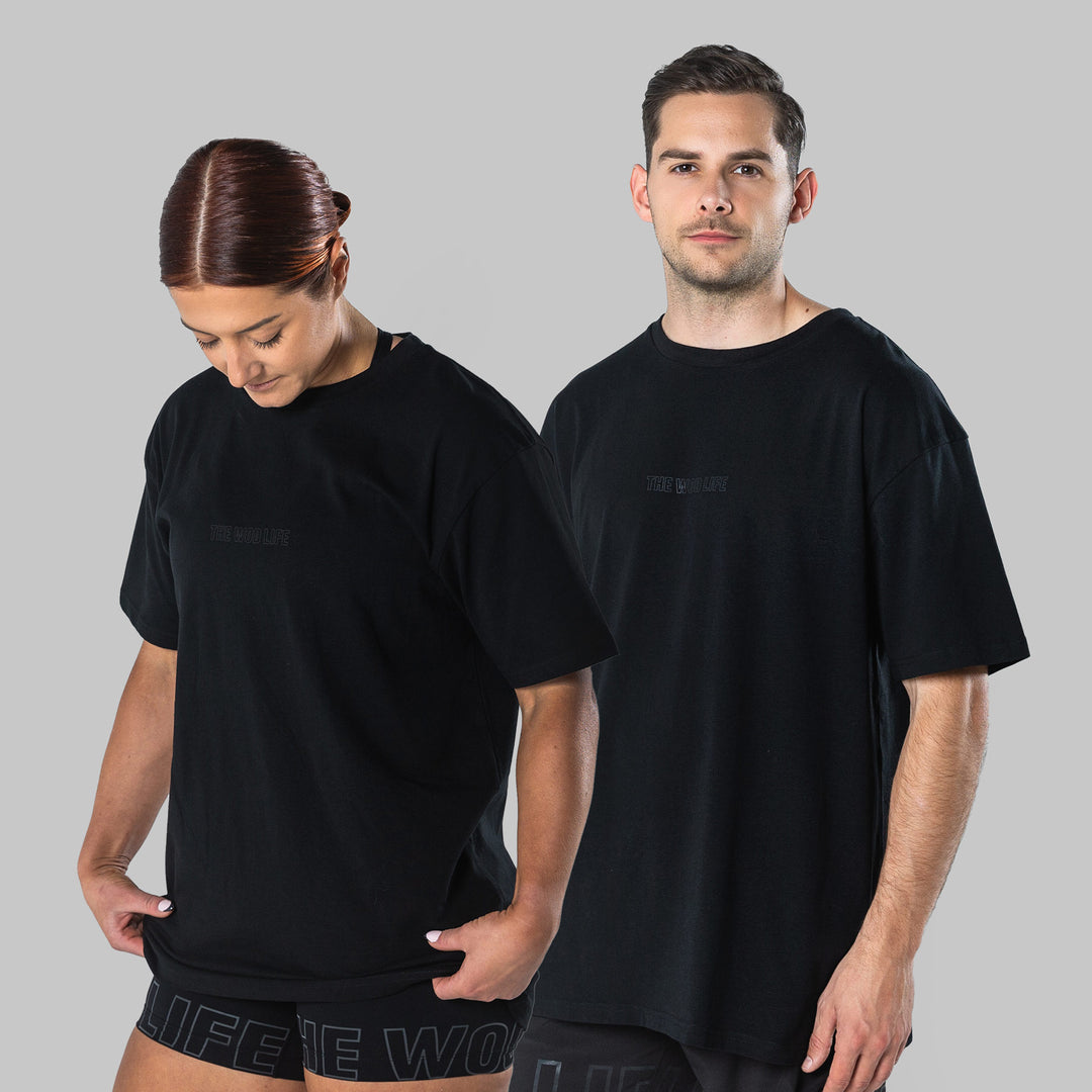 TWL - OVERSIZED T-SHIRT - OBSIDIAN