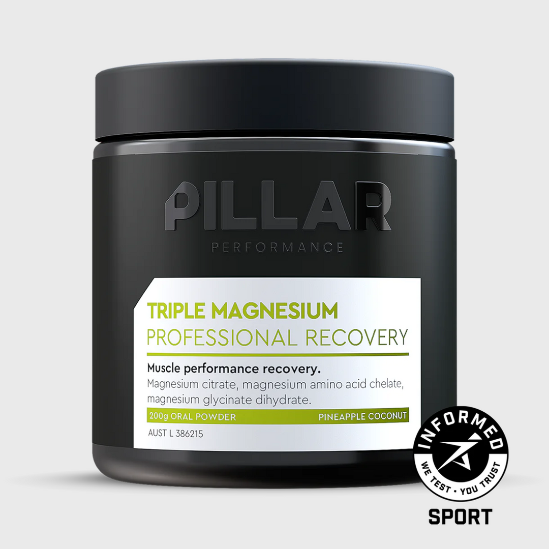 PILLAR PERFORMANCE - TRIPLE MAGNESIUM POWDER - PINEAPPLE COCONUT