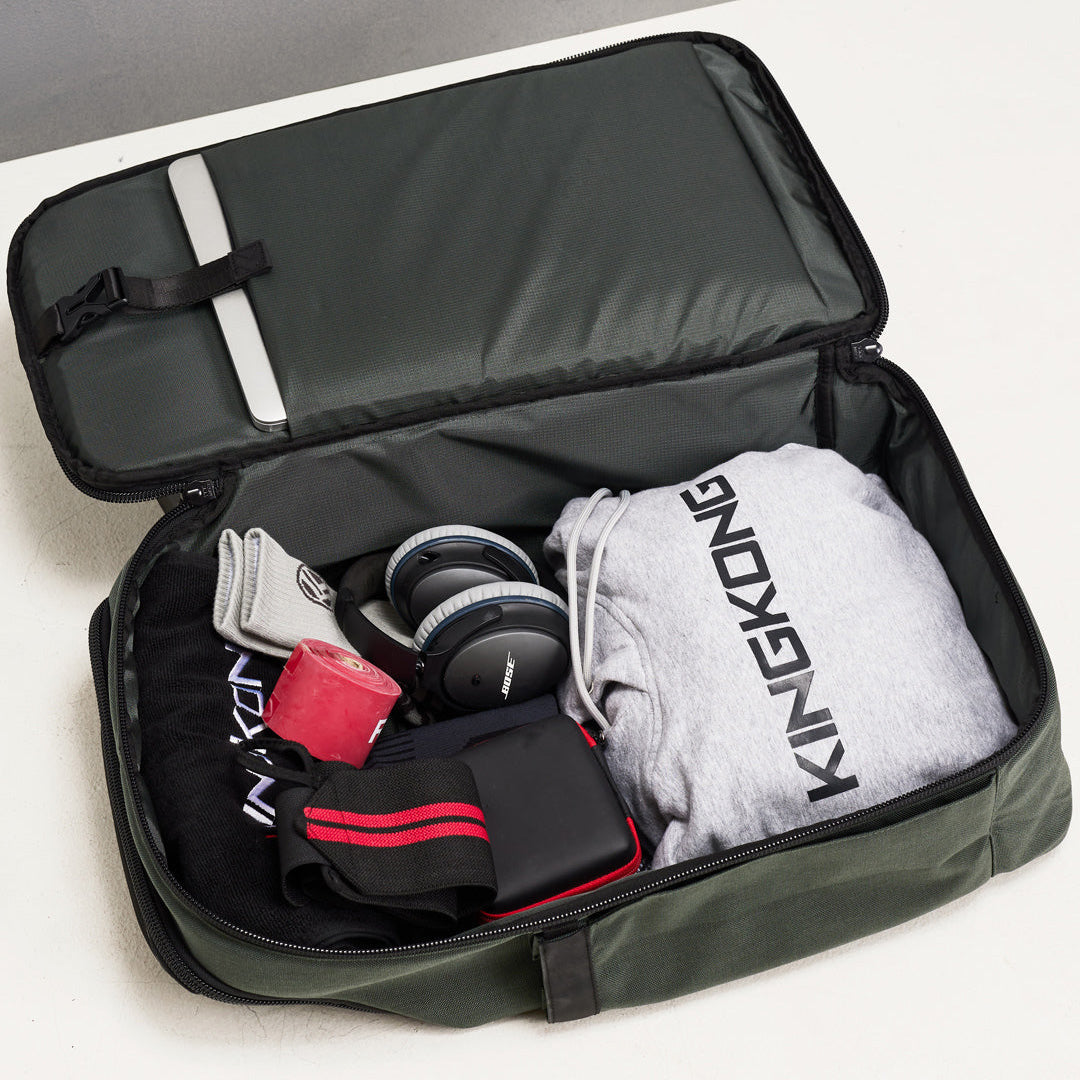 King Kong PLUS 26L gym backpack in Charcoal