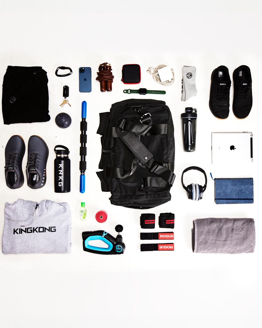 King Kong - PLUS Duffel Medium 45L - Black