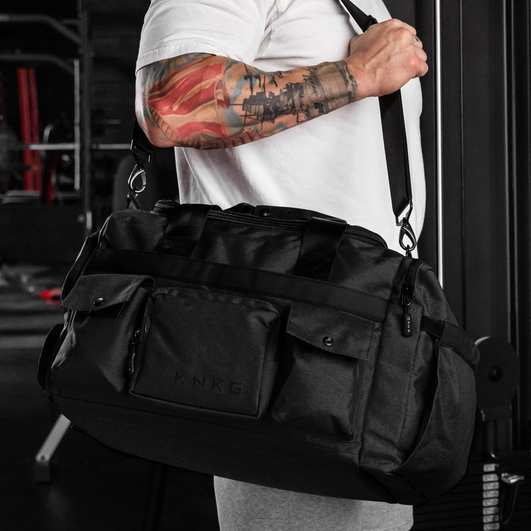 King Kong PLUS 45L gym duffel in Black