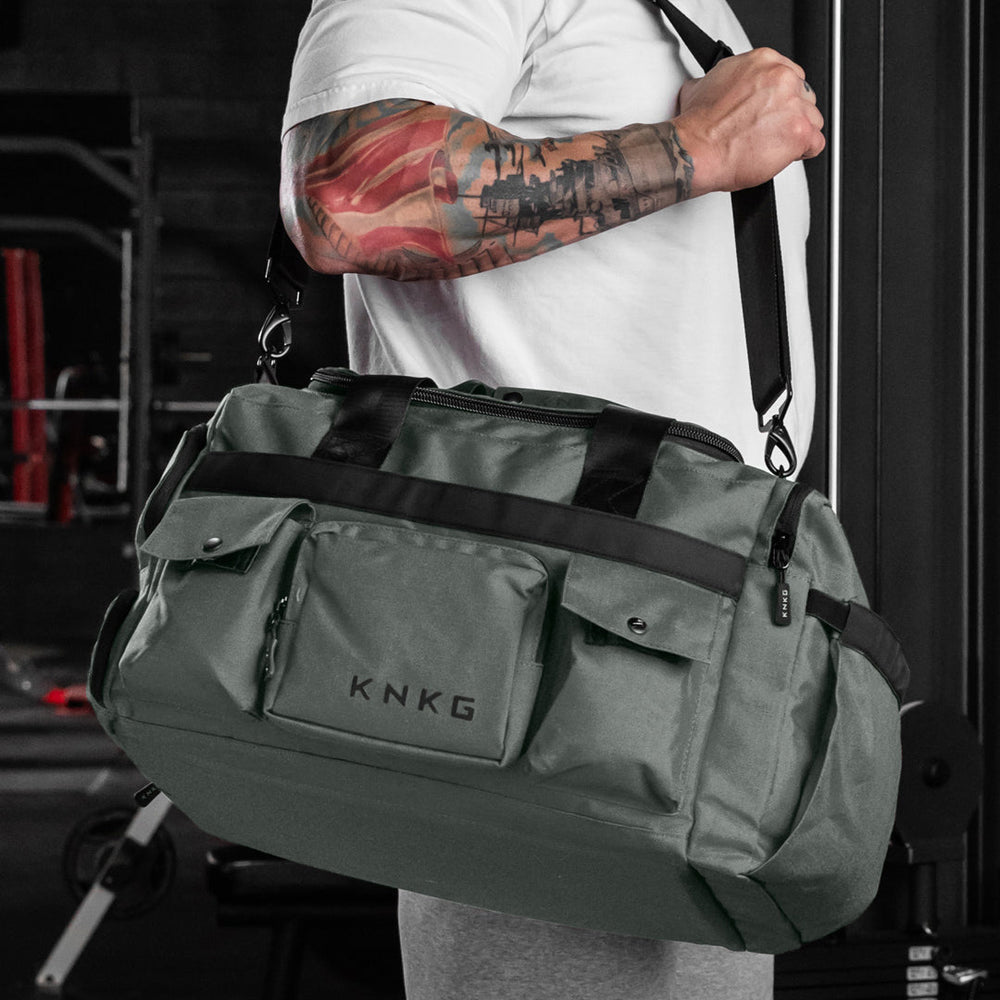 King Kong PLUS 45L gym duffel in Charcoal