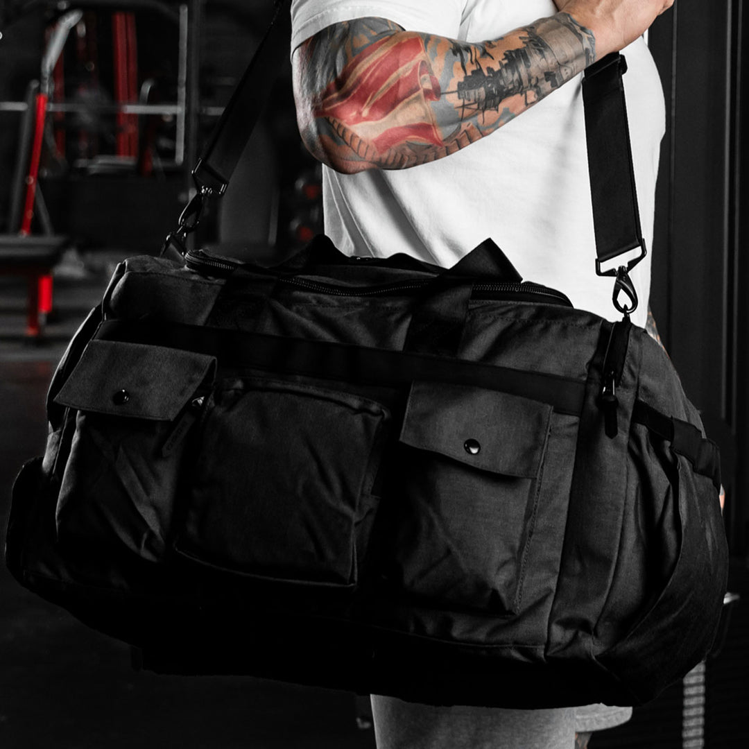 King Kong - PLUS63 GIANT KONG DUFFEL - BURNOUT BLACK