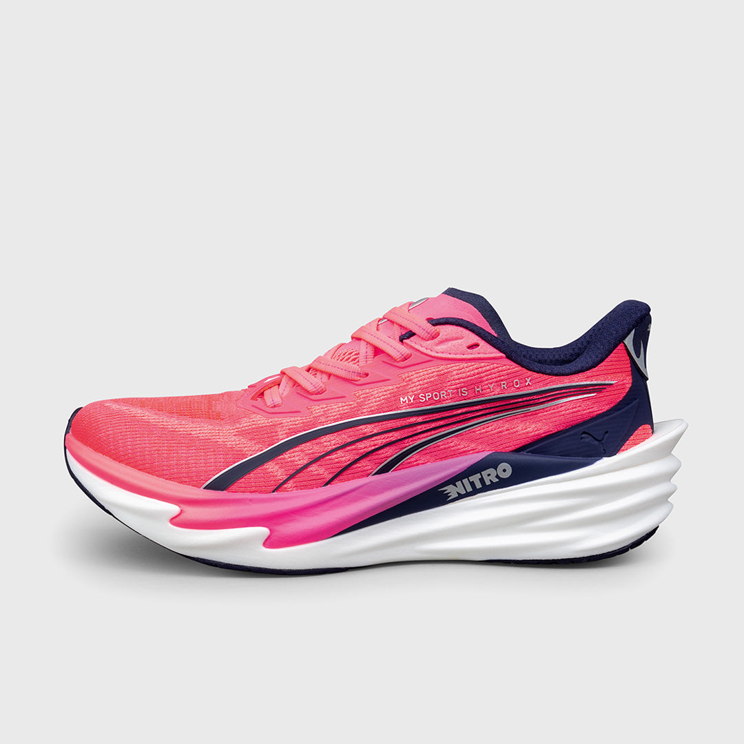 PUMA - DEVIATE NITRO 4 PUMA - WOMEN'S - PURE PINK-PUMA WHITE