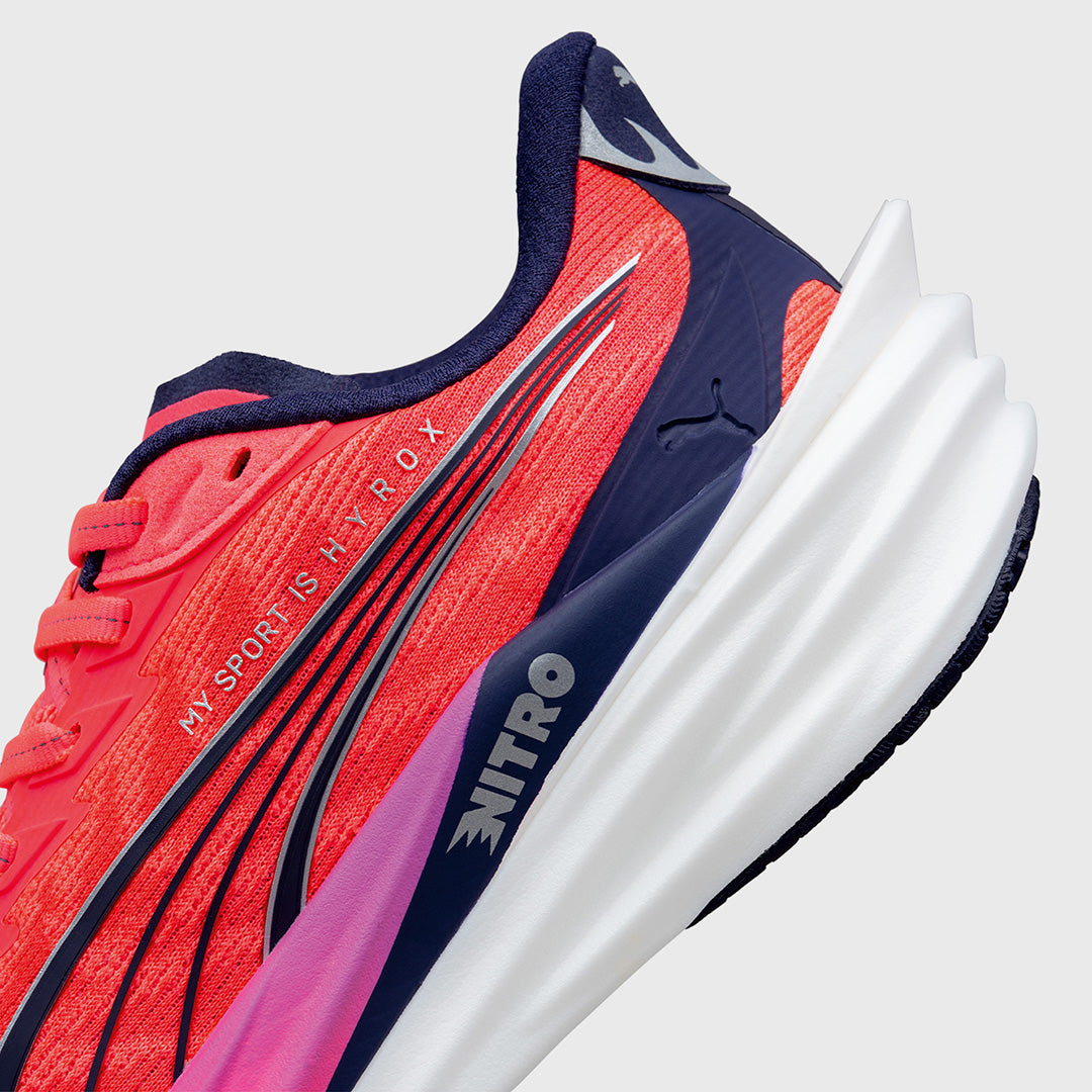 PUMA - DEVIATE NITRO 4 PUMA - WOMEN'S - PURE PINK-PUMA WHITE