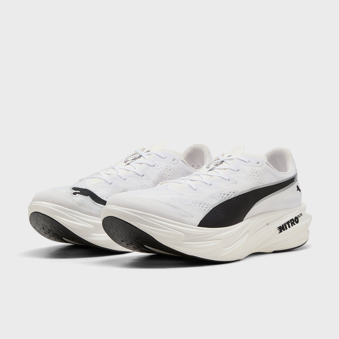 PUMA - DEVIATE NITRO ELITE 4 - MEN'S - PUMA WHITE-PUMA BLACK