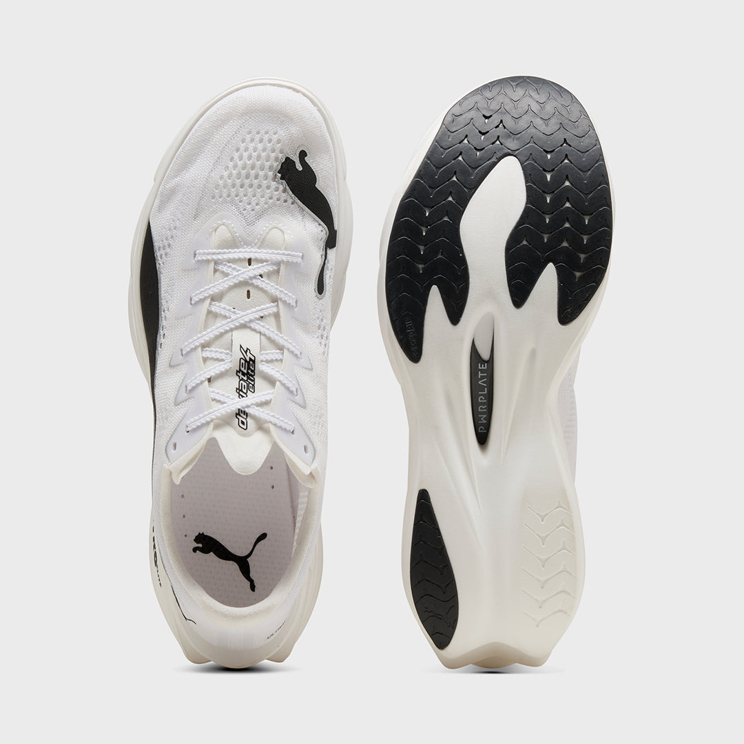 PUMA - DEVIATE NITRO ELITE 4 - MEN'S - PUMA WHITE-PUMA BLACK – TWL