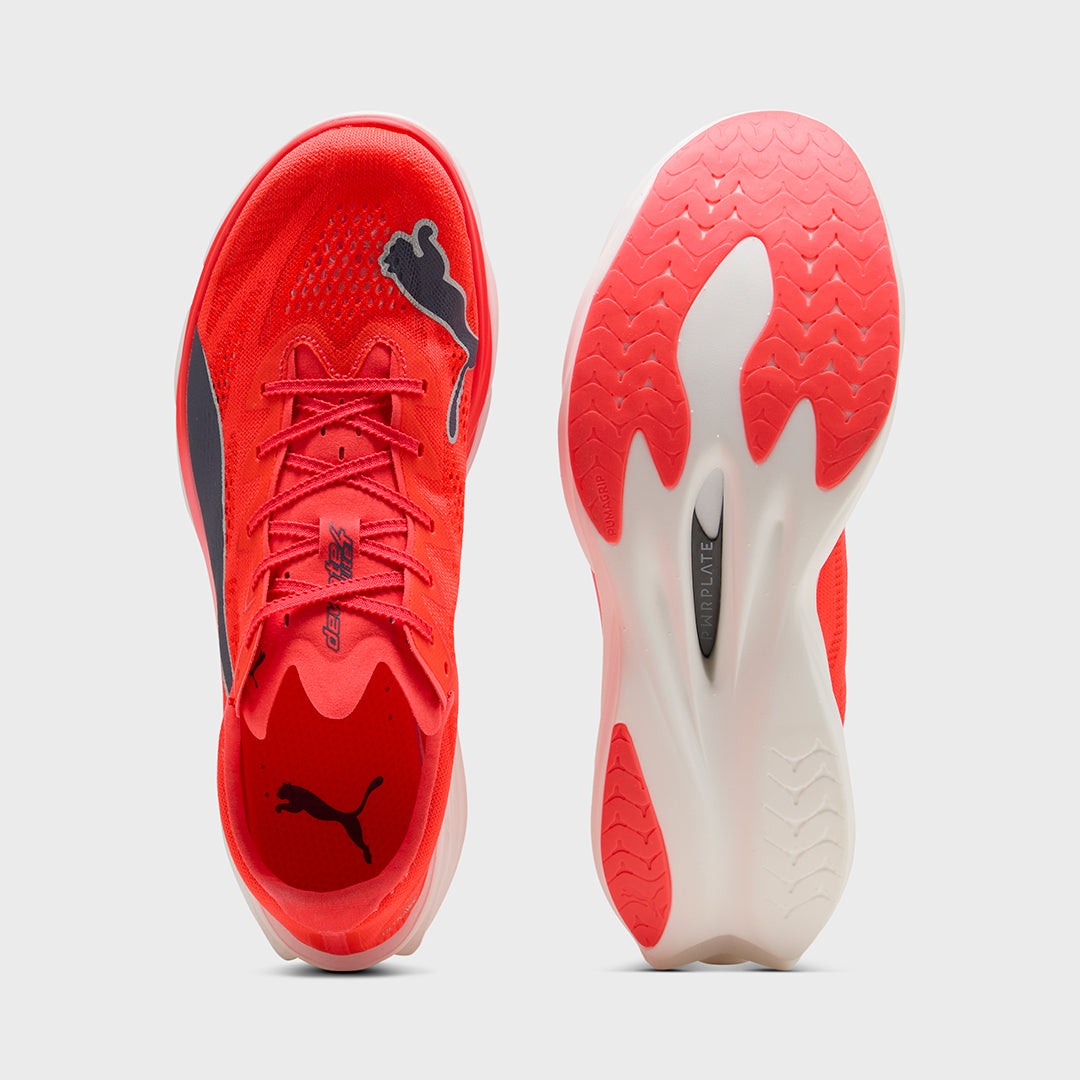PUMA - DEVIATE NITRO ELITE 4 - MEN'S - ULTRA RED-INKY DEPTHS-PUMA
