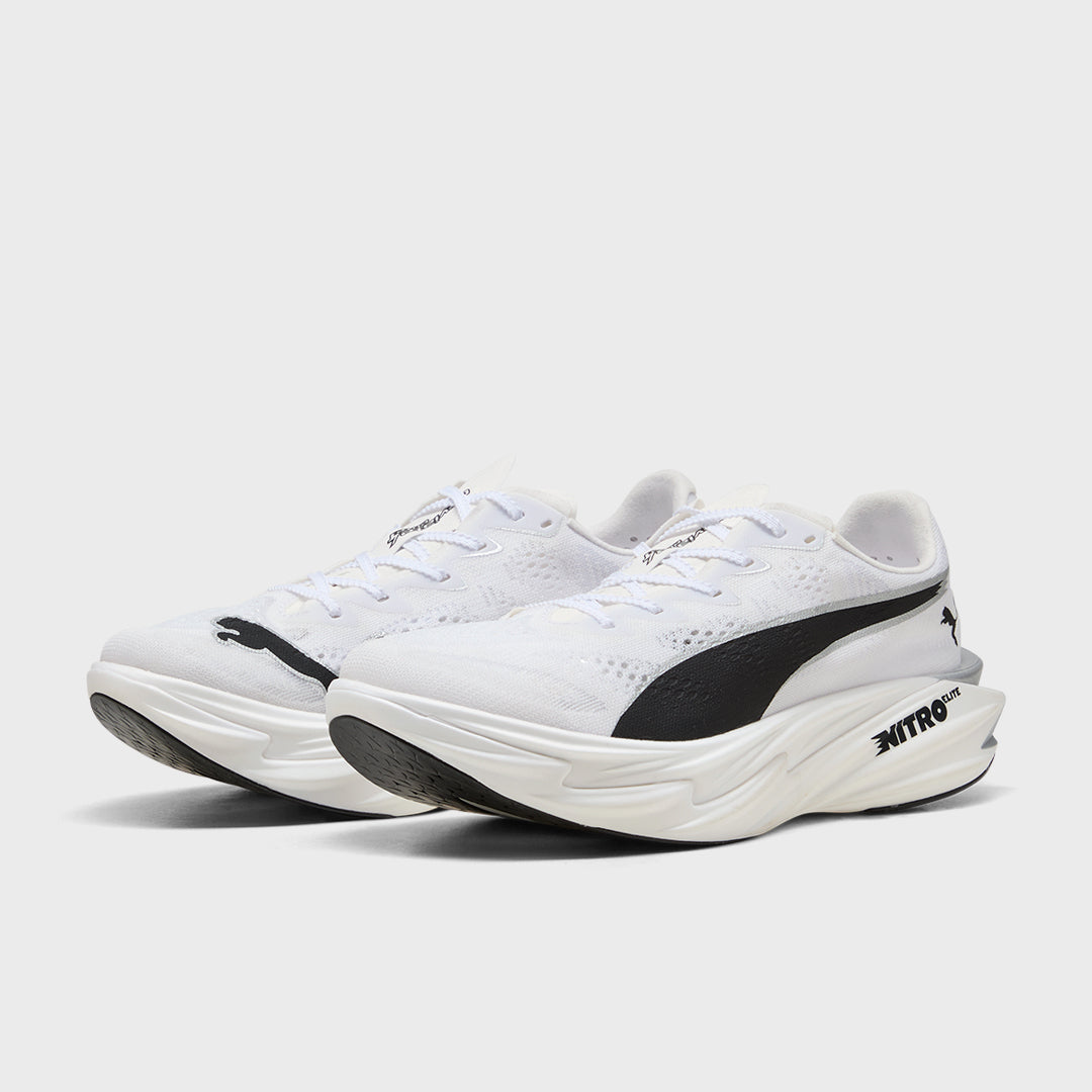 PUMA - DEVIATE NITRO ELITE 4 - WOMEN'S - PUMA WHITE-PUMA BLACK
