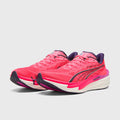 PUMA - DEVIATE NITRO 4 HYROX - MEN'S - PUMA WHITE-ELECTRIC ORCHID-PURE PINK