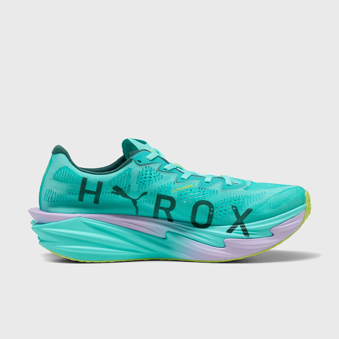 PUMA - DEVIATE NITRO ELITE 4 PUMA X HYROX - MEN'S - INTENSE MINT-LIGHT LAVENDER