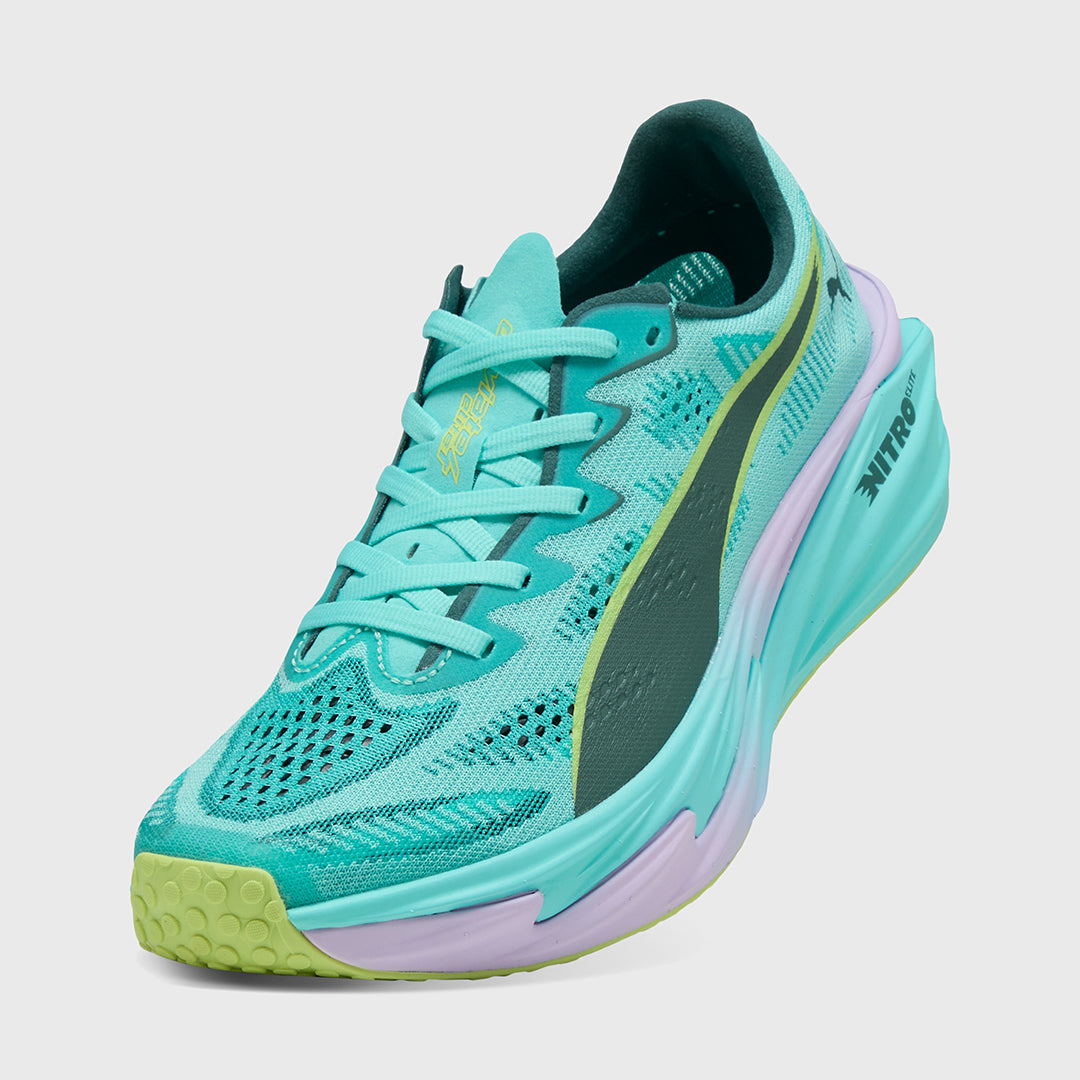 PUMA - DEVIATE NITRO ELITE 4 PUMA X HYROX - WOMEN'S - INTENSE MINT-LIGHT LAVENDER