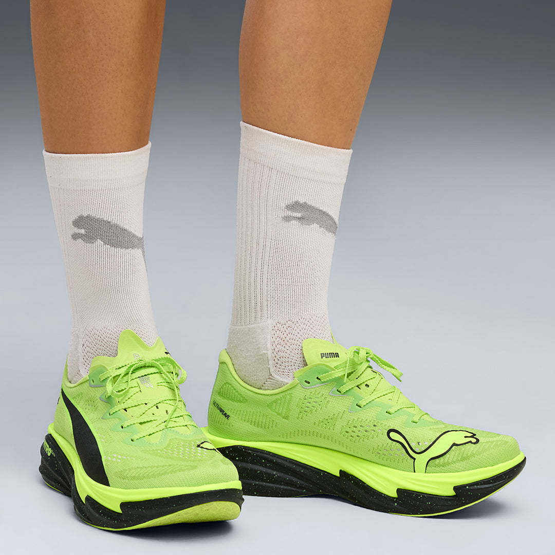 PUMA - DEVIATE NITRO ELITE 4 - WOMEN'S - SUNNY LIME-PUMA BLACK