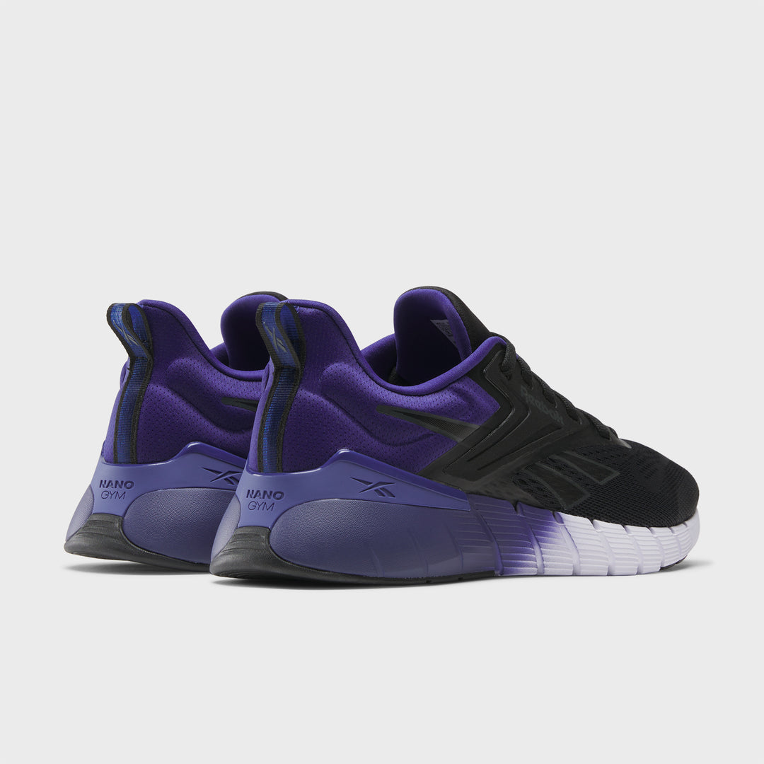 REEBOK - NANO GYM - BLACK/PURPLE/WHITE