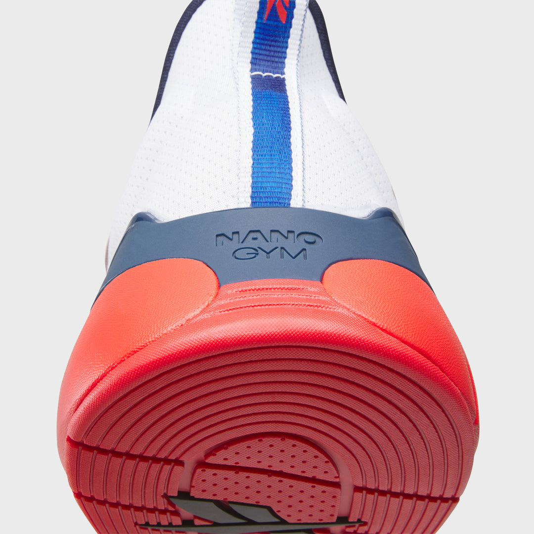 REEBOK - NANO GYM - WHITE/RED/BLUE