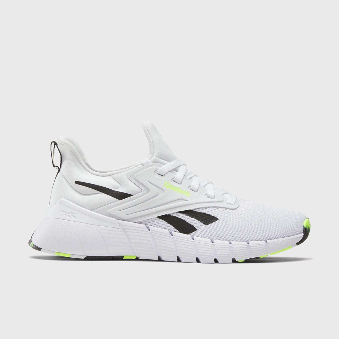 REEBOK - NANO GYM - WOMEN'S - FTWR WHITE/BLACK/DIGITAL LIME