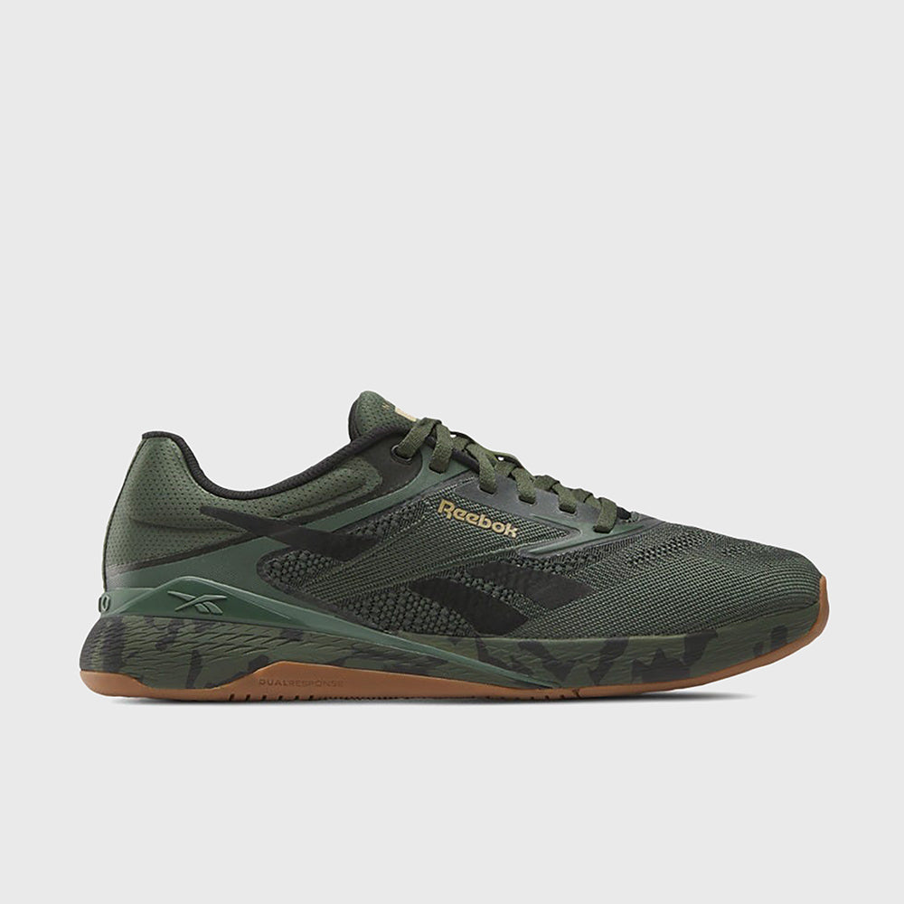 REEBOK - NANO X5 - GRIT GREEN/BLACK/KHAKI BROWN