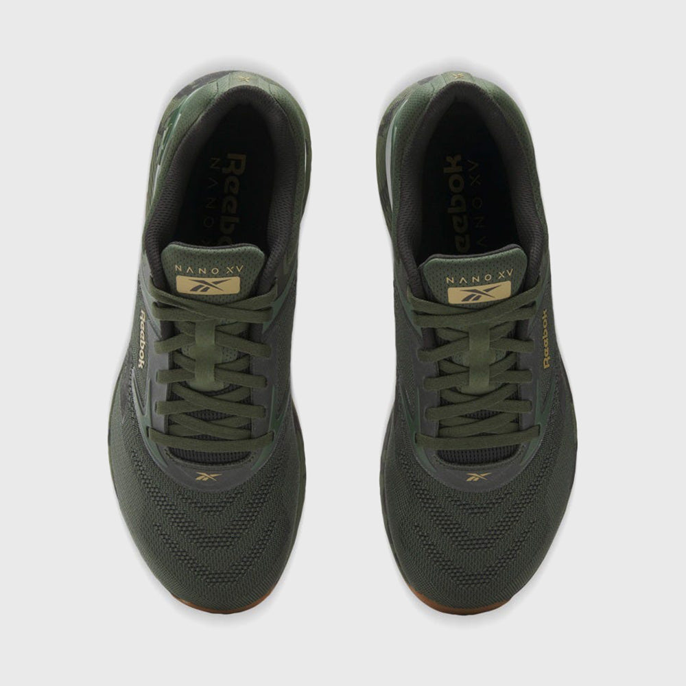 REEBOK - NANO X5 - GRIT GREEN/BLACK/KHAKI BROWN