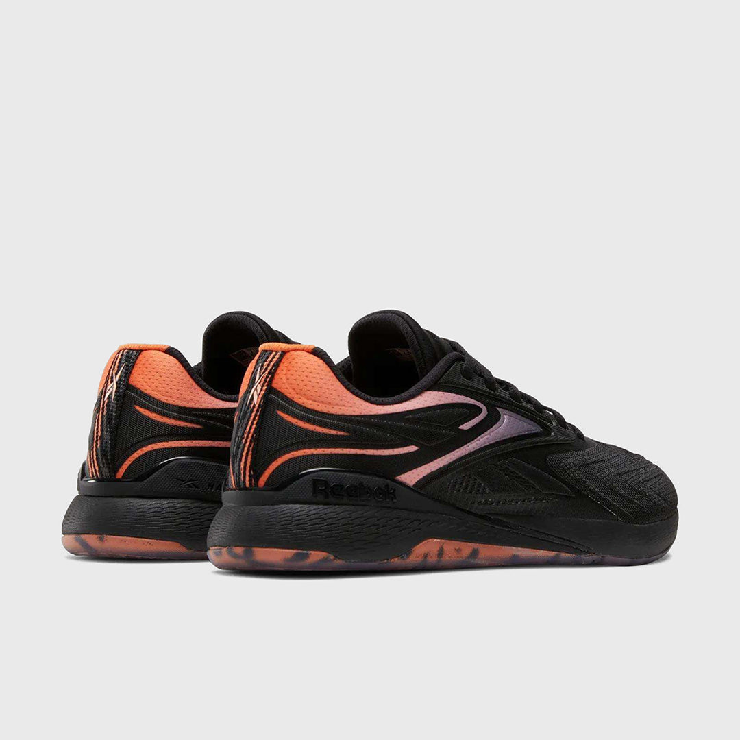 REEBOK - NANO X5 EDGE - WOMEN'S - BLACK/ARENA ORANGE/FUTURE PEACH