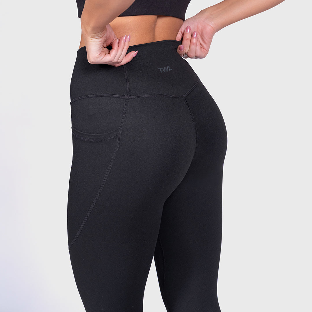 TWL - WOMEN'S REFINE TIGHTS - 7/8 - BLACKOUT