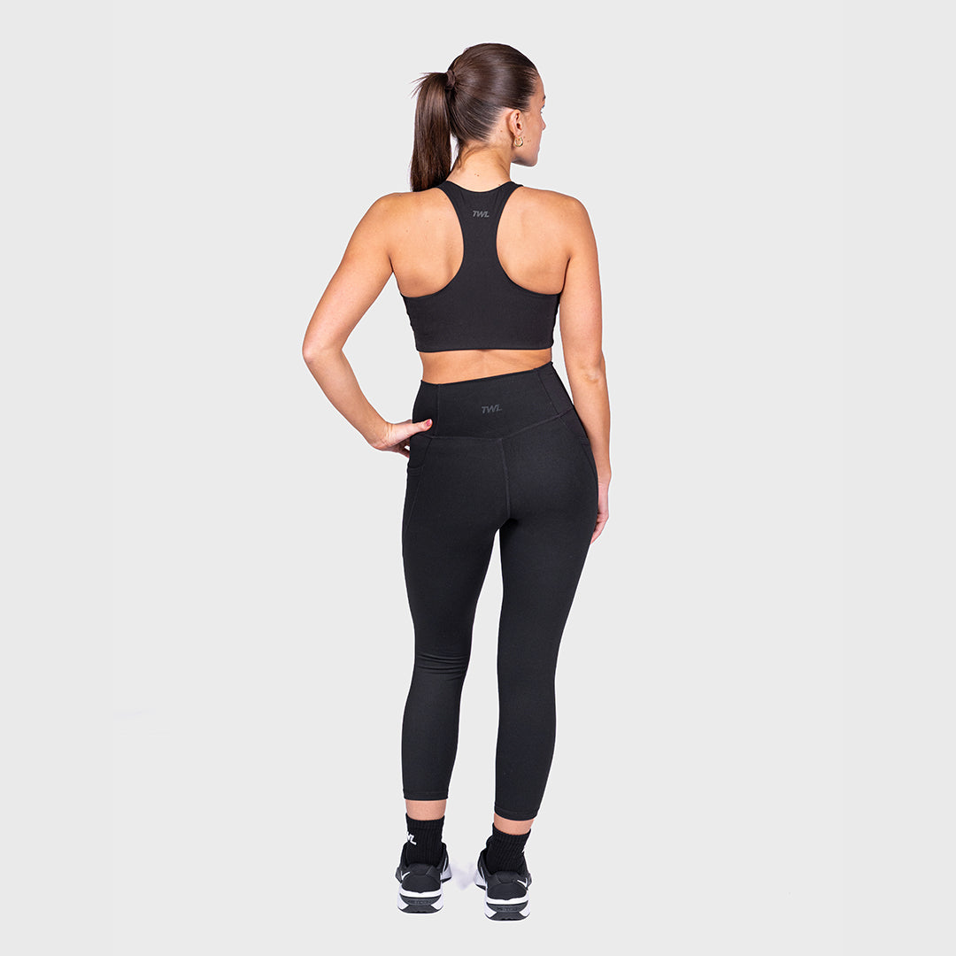 TWL - WOMEN'S REFINE TIGHTS - 7/8 - BLACKOUT