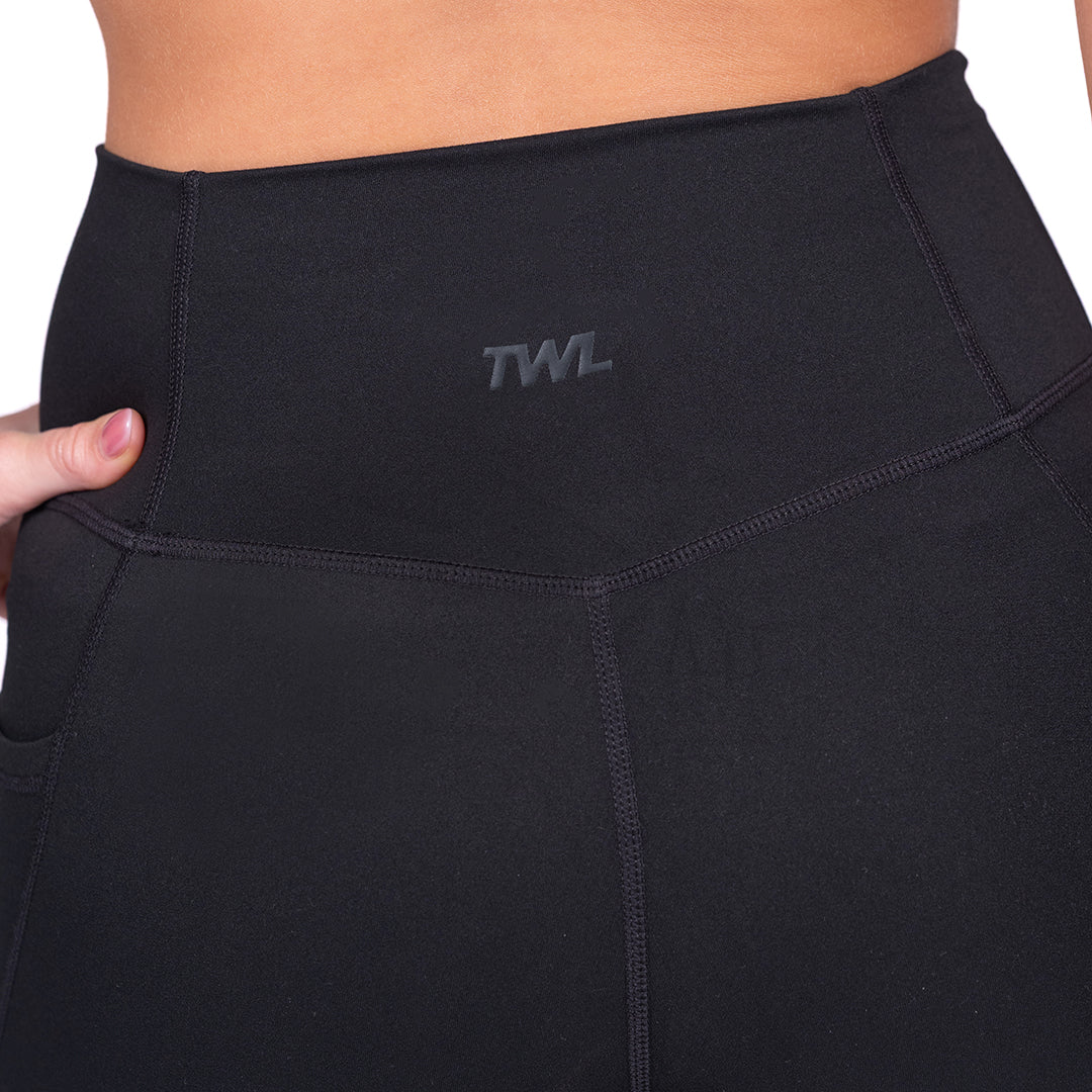 TWL - WOMEN'S REFINE TIGHTS - 7/8 - BLACKOUT