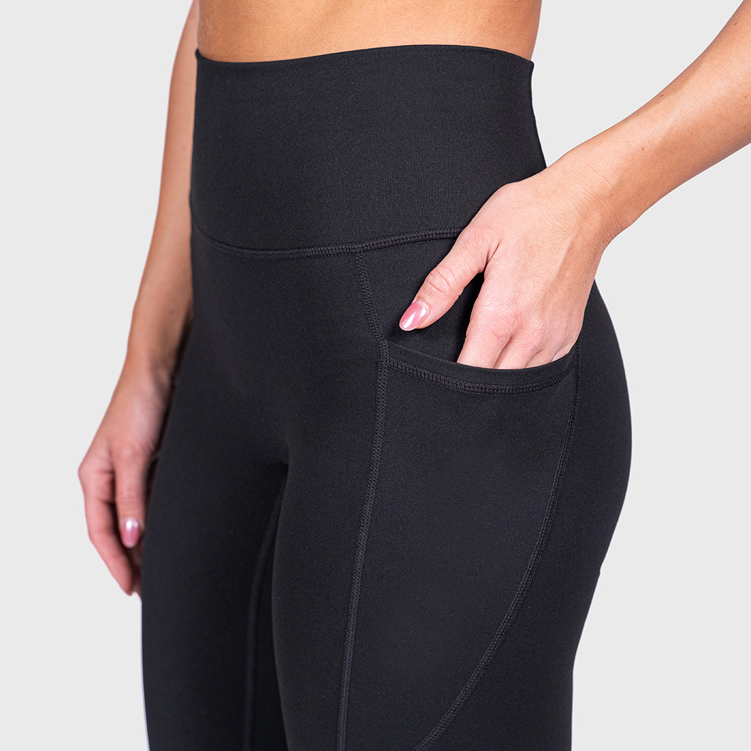 TWL - WOMEN'S REFINE TIGHTS - 7/8 - BLACKOUT
