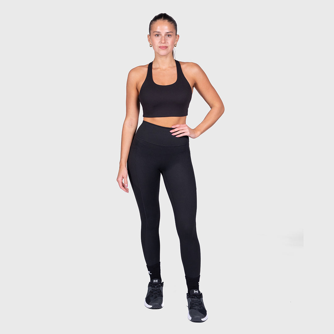 TWL - WOMEN'S REFINE TIGHTS - FULL LENGTH - BLACKOUT