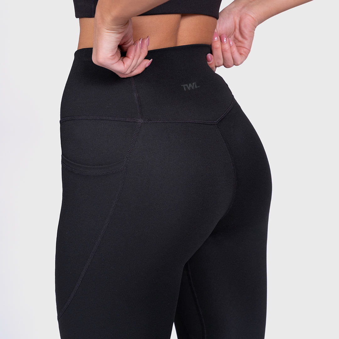TWL - WOMEN'S REFINE TIGHTS - FULL LENGTH - BLACKOUT
