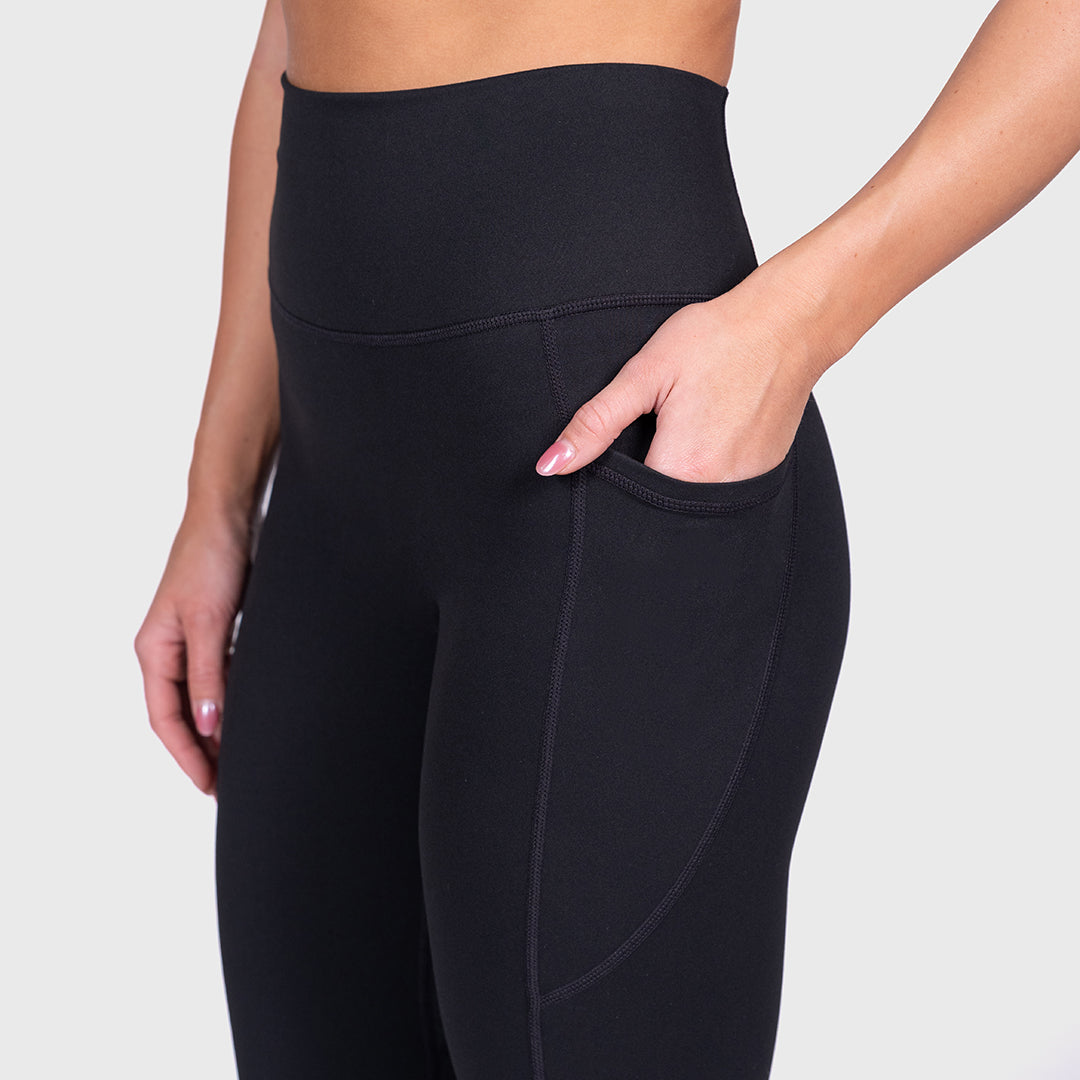 TWL - WOMEN'S REFINE TIGHTS - FULL LENGTH - BLACKOUT